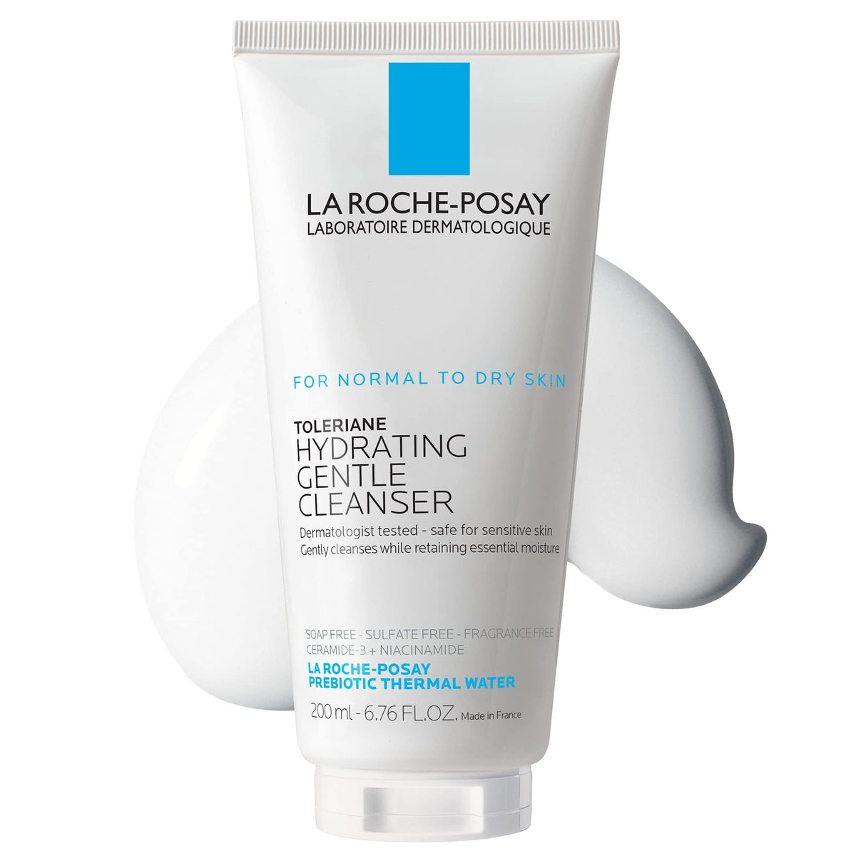 La Roche-Posay Toleriane Hydrating Gentle Facial Cleanser, with Niacinamide