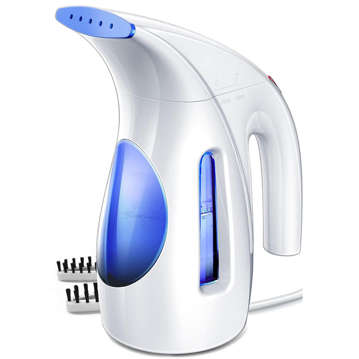 HiLIFE Steamer for Clothes, Portable Handheld Clothing Steamer, 240ml Big Capacity, 700W, Strong Power, Fabric Quick Wrinkle Remover with Brush for Home, Office(ONLY 120V)(Ink Black)