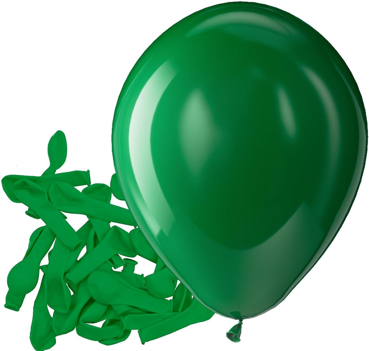 Bezente Assorted Latex Rainbow Balloons 100 Pack 12 inch