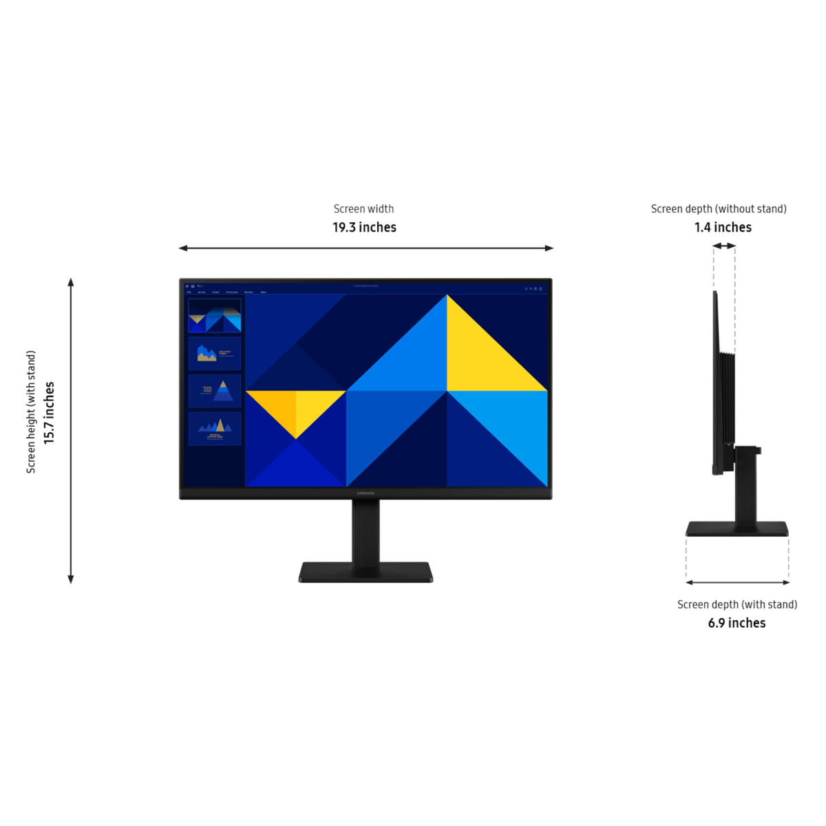 Samsung 27" (S30GD) Essential Monitor with IPS Panel Father Jim Norris notebooks