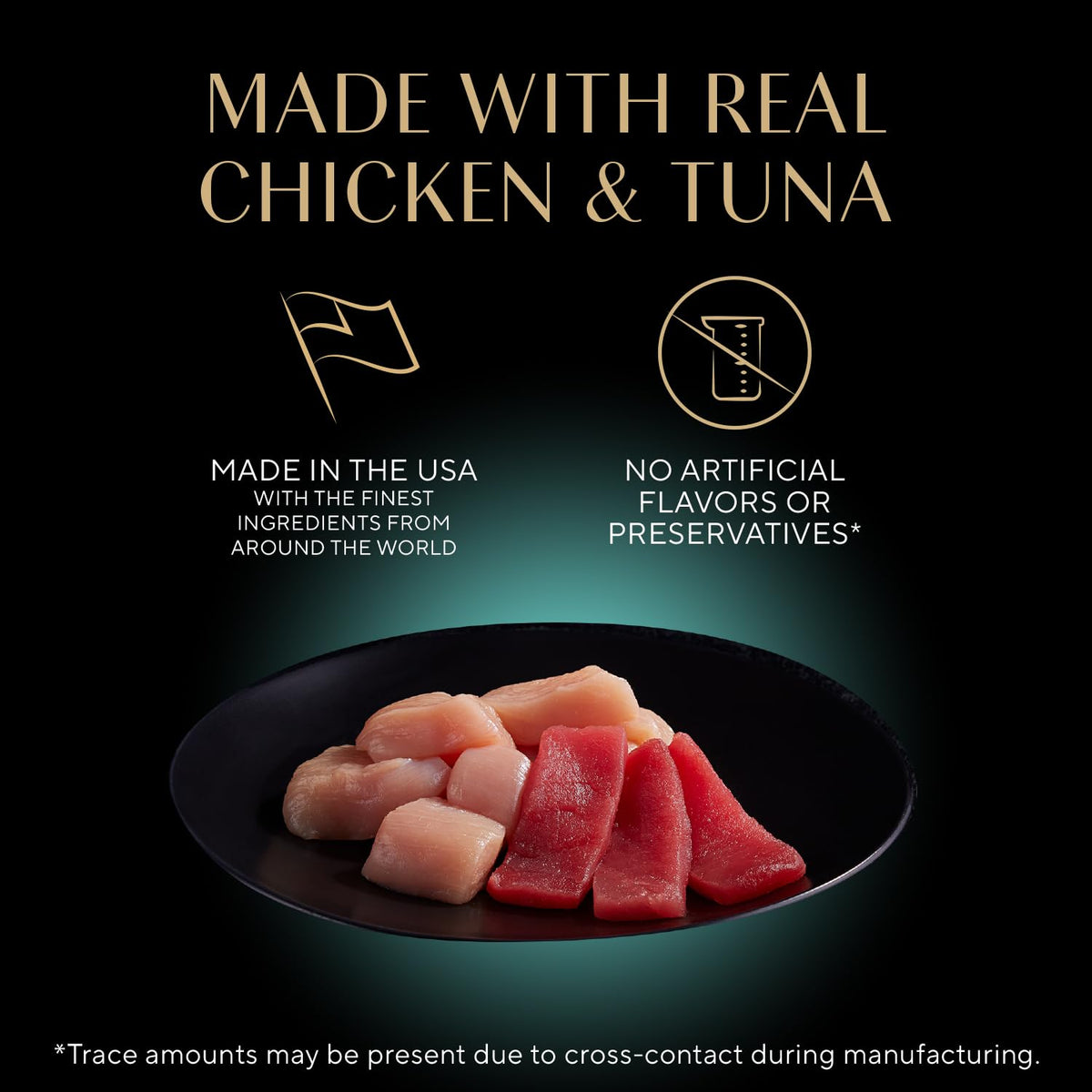 Sheba Perfect Portions Cuts Wet Cat Food, Salmon & Tuna, 2.6 oz, 12 ct, 2pk
