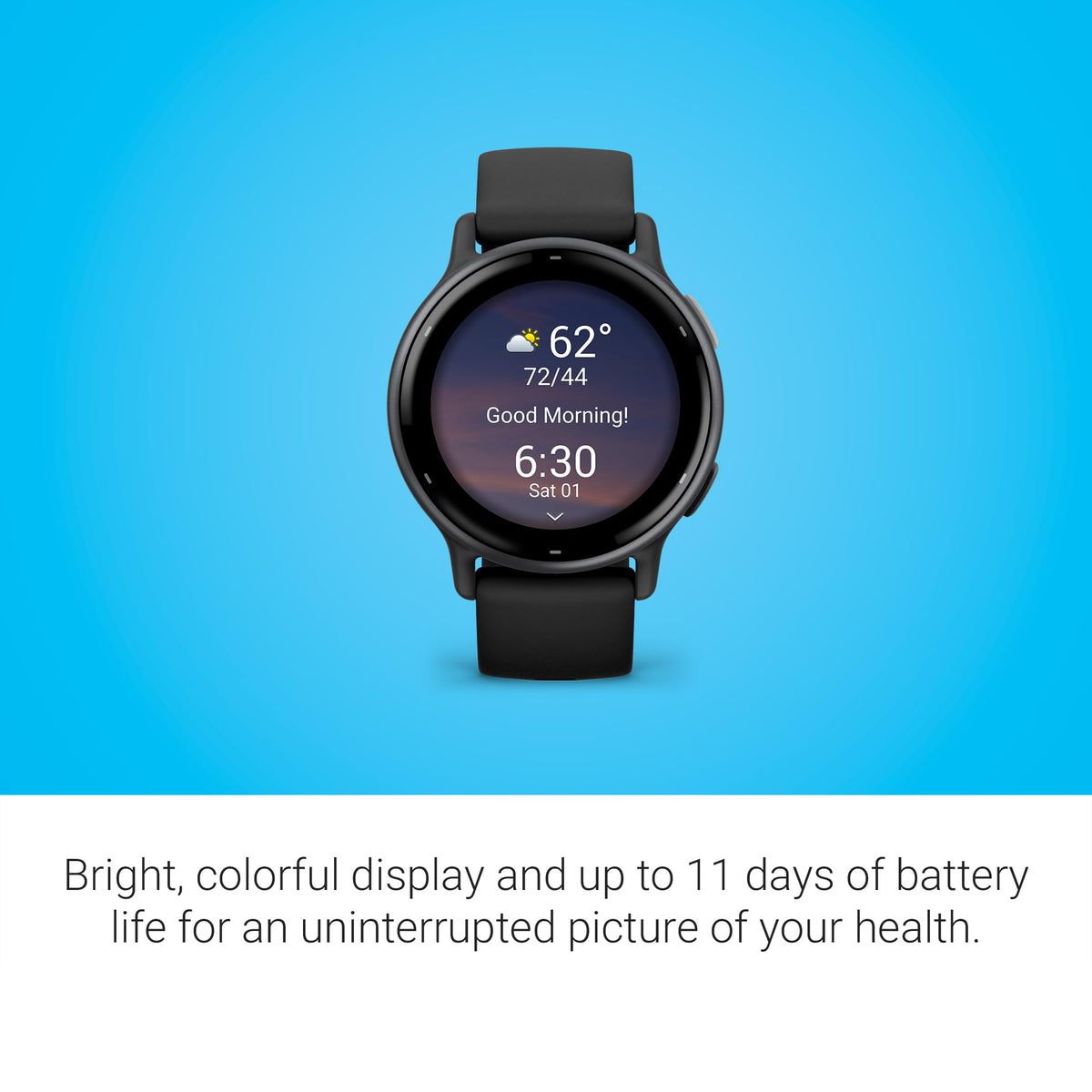 Garmin vívoactive® 5, Health & Fitness GPS Smartwatch, 42mm, Ivory Father Jim Norris notebooks