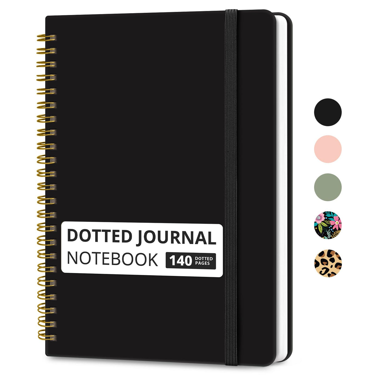 Taja Lined Spiral Notebook for Work, 5.7"x7.9" Spiral Journal College Ruled Father Jim Norris notebooks