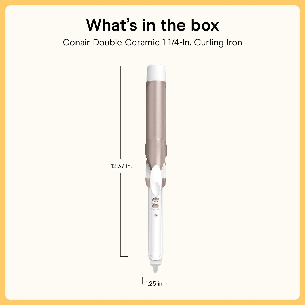 Conair Curling Iron, Double Ceramic, 1-in. Barrel, White/Rose Gold Father Jim Norris notebooks