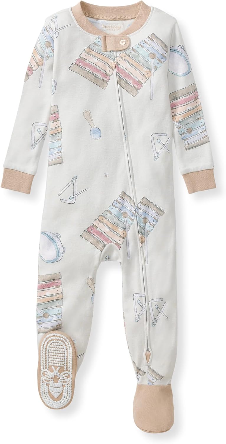 Burt's Bees Baby Baby Girl's Pajamas Sleep and Play