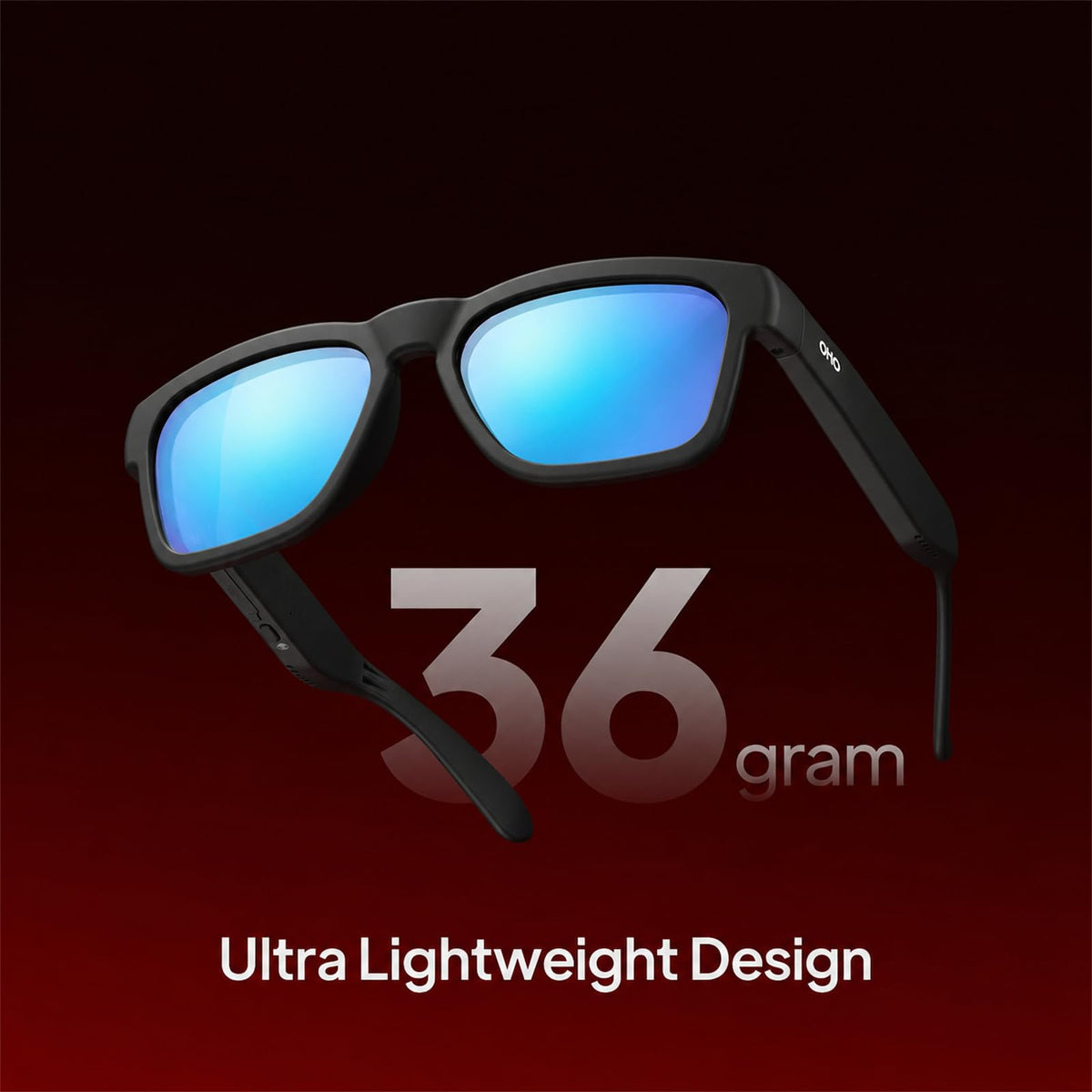 OhO Open Ear Smart Glasses, UV400 Z87.1 Lightweight Audio Bluetooth Glasses Father Jim Norris notebooks
