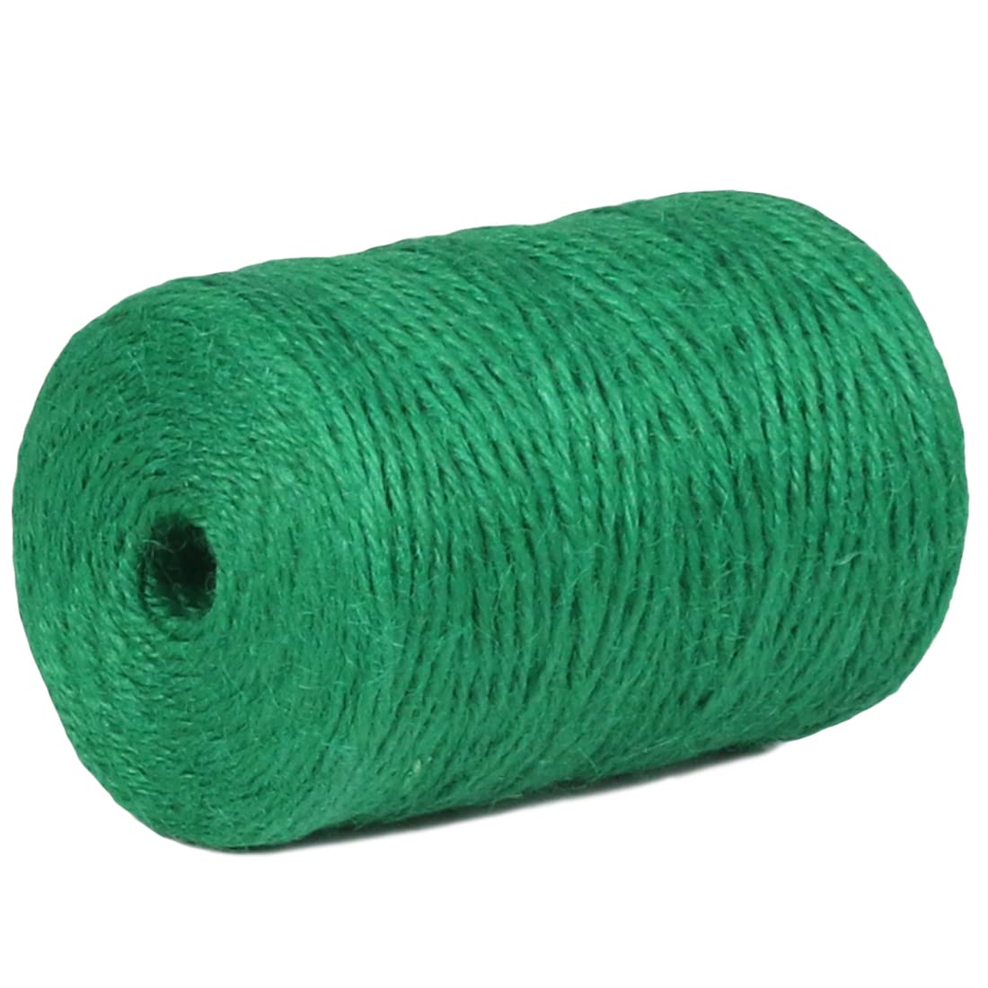 PerkHomy Natural Jute Twine 600 Feet Long Twine String for Crafts Gift Wrapping Packing Gardening Crochet Knitting Macrame Decor (Brown 2mm * 600feet)