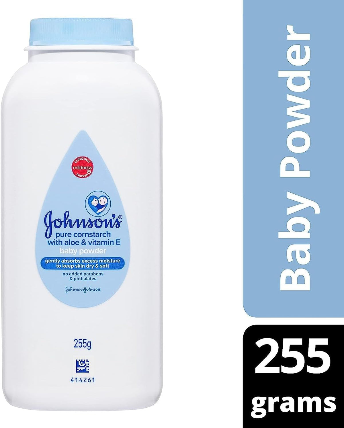 Johnson's Baby Naturally Derived Cornstarch Baby Powder, 1.5 oz