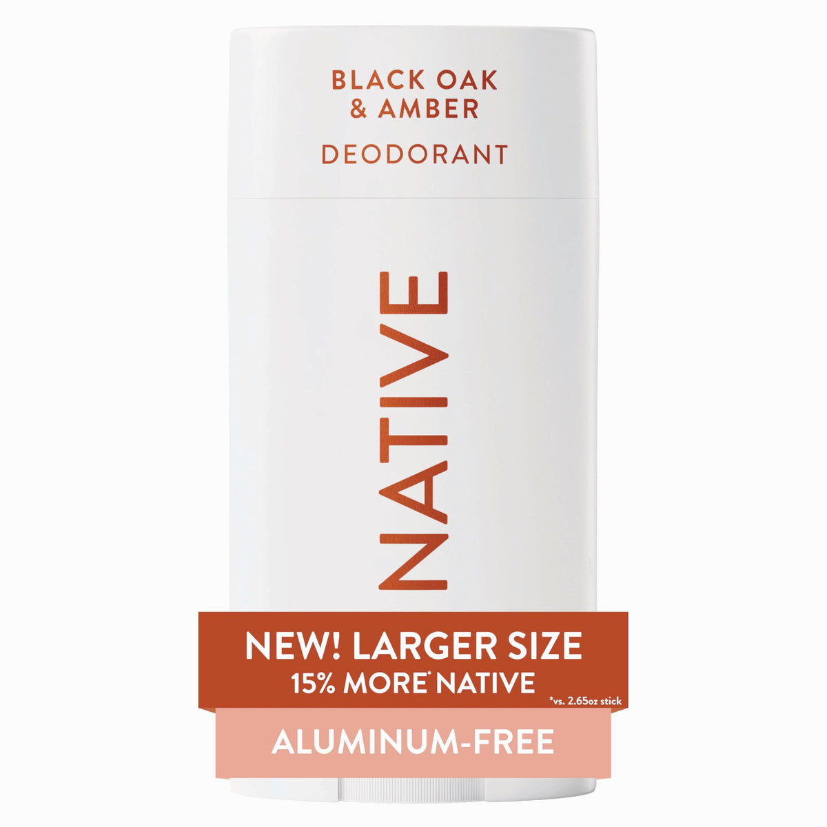 Native Aluminum-Free Deodorant for Women & Men, Coconut & Vanilla, 2.65oz