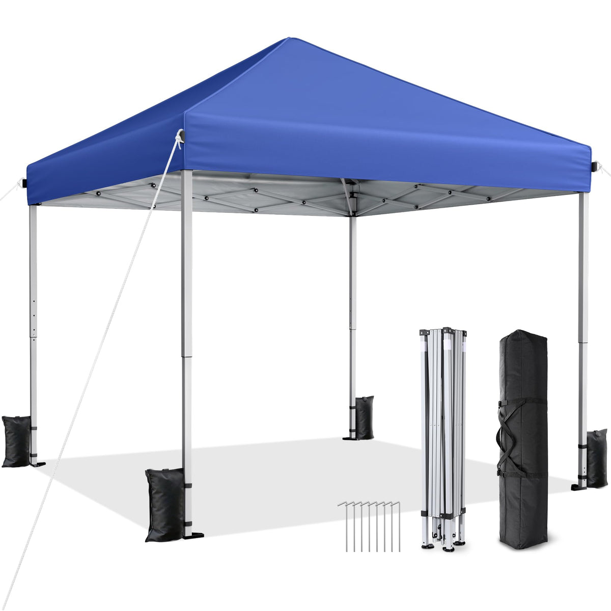 10x10 Pop Up Canopy Tent with One-Push Center Lock,Dark Gray Father Jim Norris notebooks