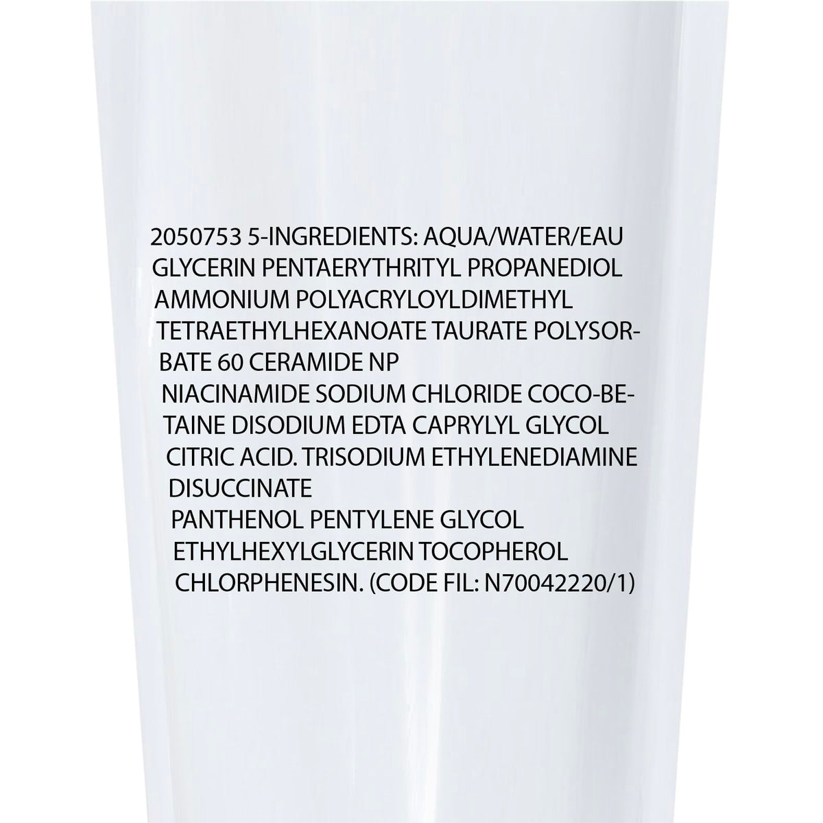 La Roche-Posay Toleriane Hydrating Gentle Facial Cleanser, with Niacinamide