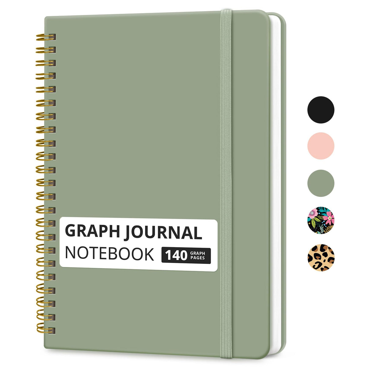 Taja Lined Spiral Notebook for Work, 5.7"x7.9" Spiral Journal College Ruled Father Jim Norris notebooks