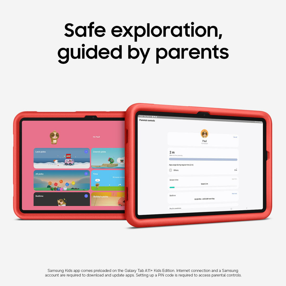 Samsung Galaxy Tab A11+ 6GB RAM, 128GB Storage, Expandable Storage, Gray Father Jim Norris notebooks