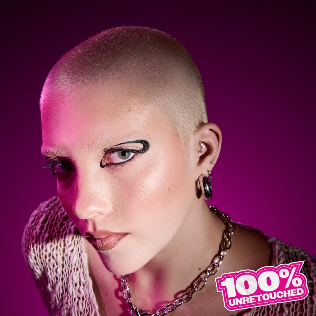 Liquid Eyeliner - Ultra-Fine Brush, Waterproof, Long-Lasting - Cruelty-Free & Vegan - Ultra Black