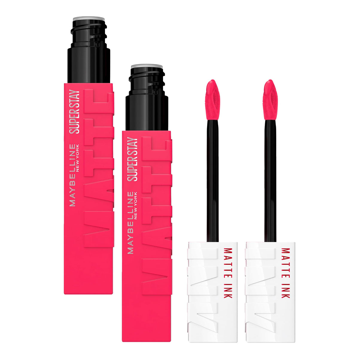 Maybelline Super Stay Matte Ink Liquid Lip Color, Moodmakers Lipstick Collection, Long Lasting, Transfer Proof Lip Makeup, Euphoric, 1 Count