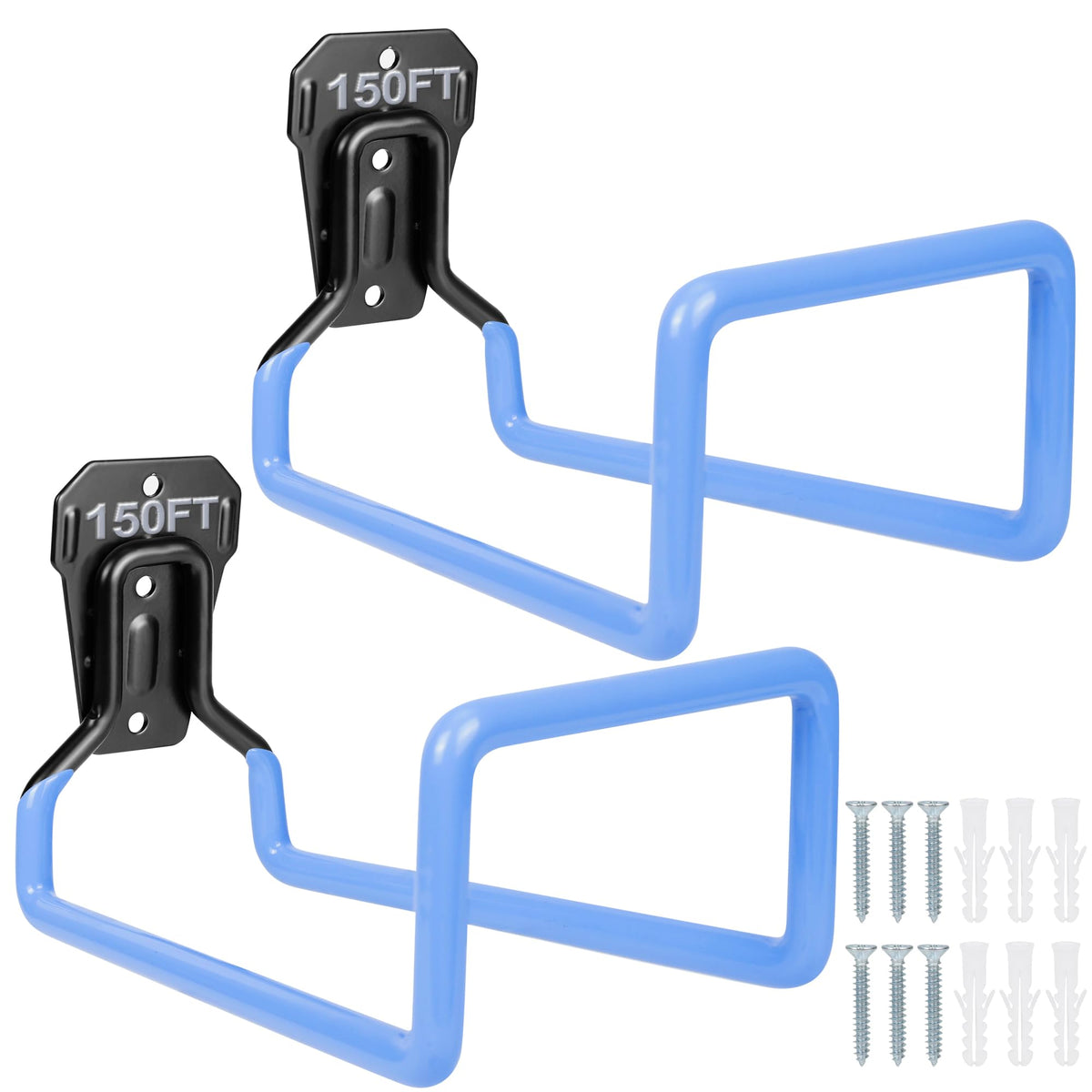 PeoMev Hose Holder Wall Mount Metal Hose Hook Garden Hose Rack Father Jim Norris notebooks