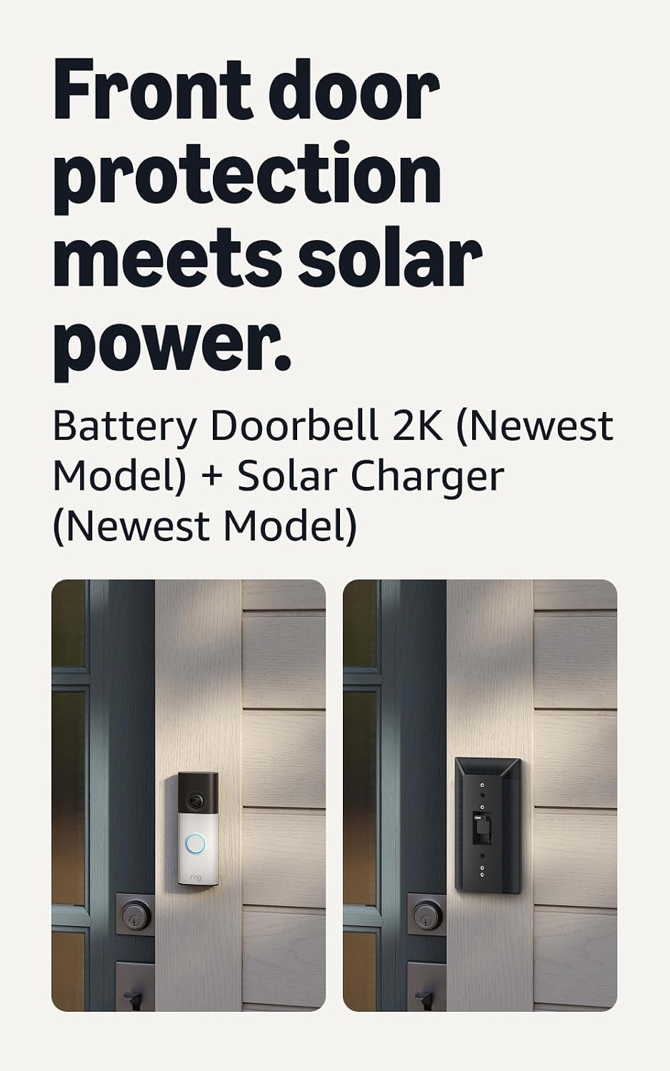 Ring Battery Doorbell 2K (newest model) Retinal 2K with wide-angle video, up to 6x Enhanced Zoom, Two-Way Talk, and Built-In Battery, Matte Mocha Father Jim Norris notebooks
