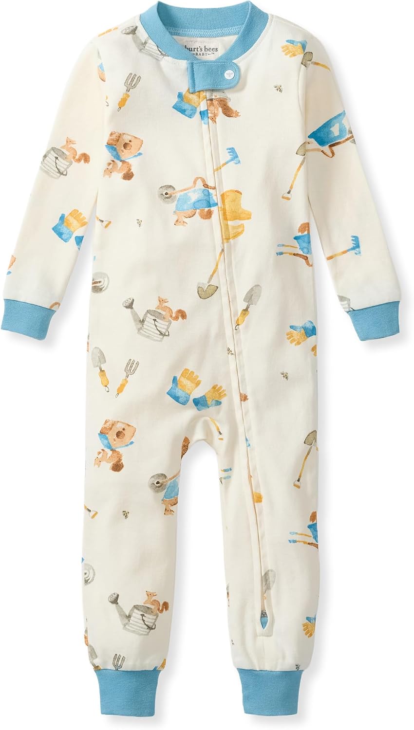 Burt's Bees Baby Baby Girl's Pajamas Sleep and Play