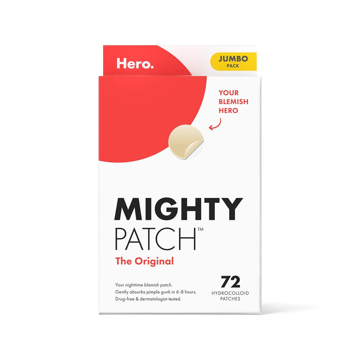 Mighty Patch Hero Cosmetics Original Nighttime Acne Pimple Patches, 36 Ct Father Jim Norris notebooks