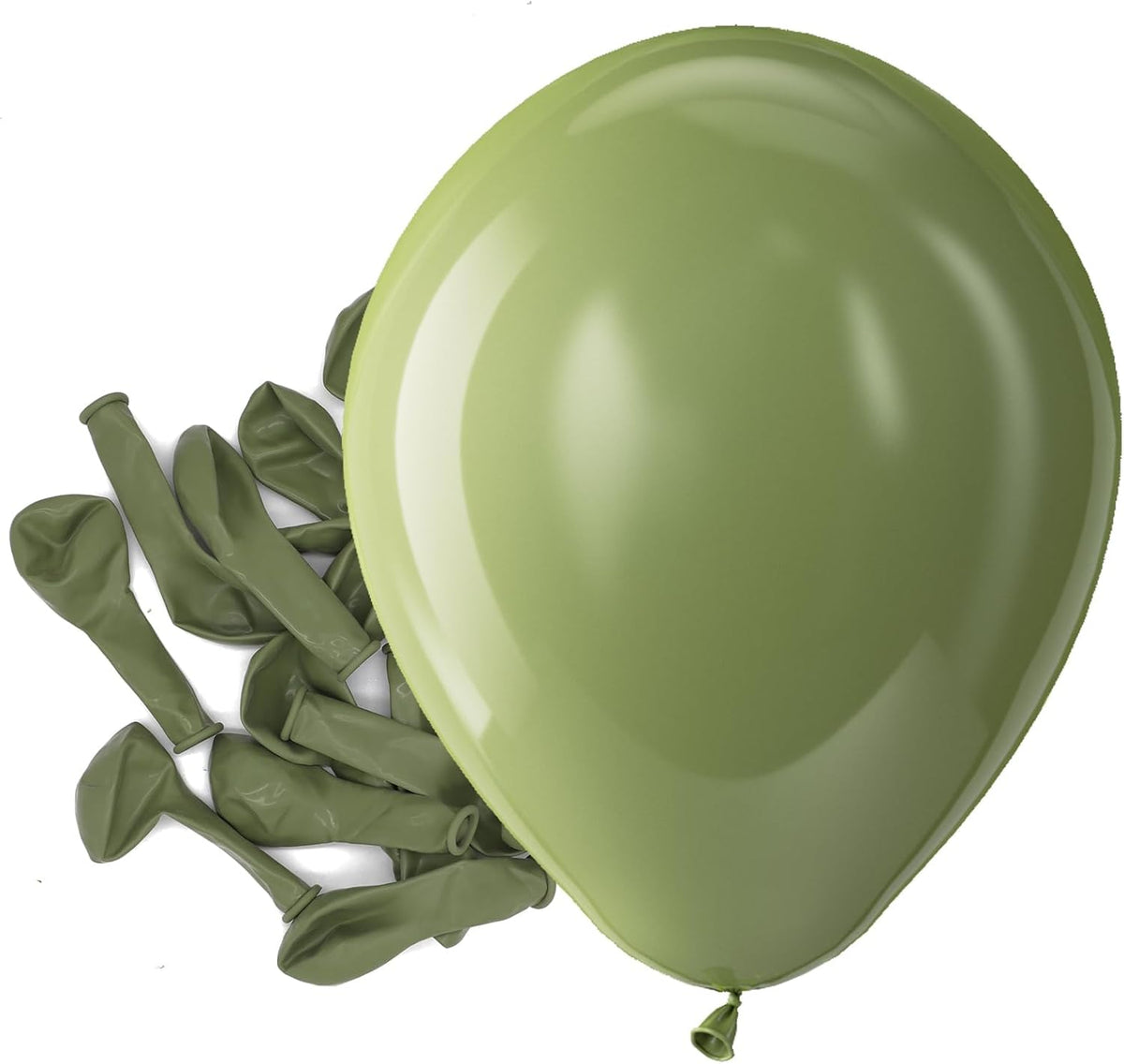 Bezente Assorted Latex Rainbow Balloons 100 Pack 12 inch
