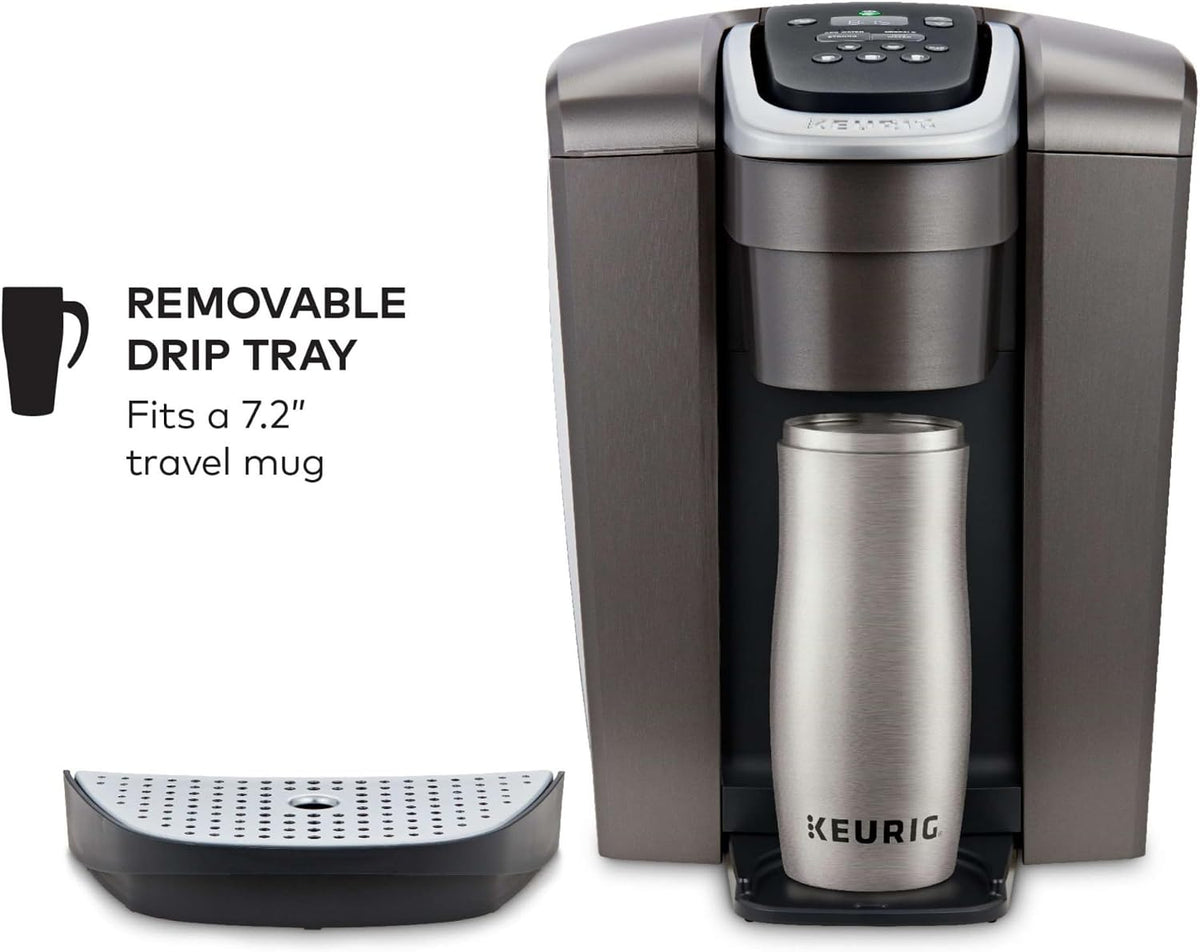 Keurig K-Elite Single Serve K-Cup Pod Coffee Maker, Brushed Slate