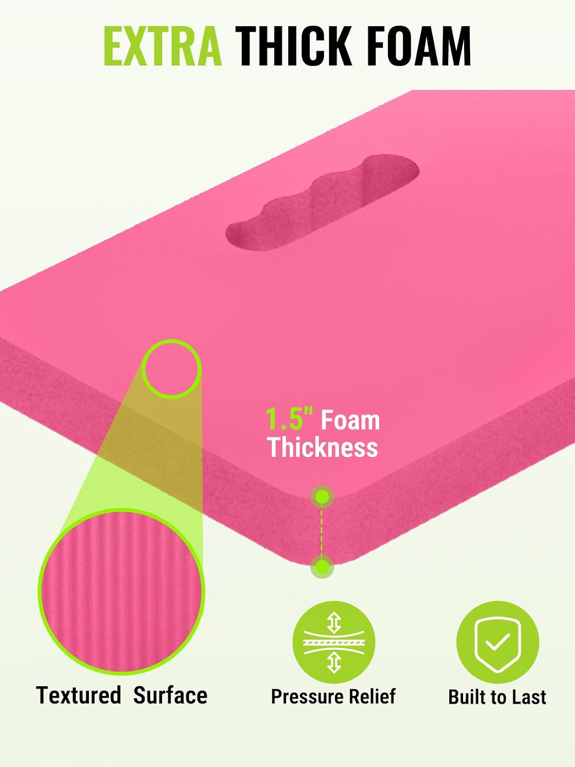 WORKPRO Extra Thick Kneeling Pad, Soft NBR Foam Cushioning for Knees Father Jim Norris notebooks