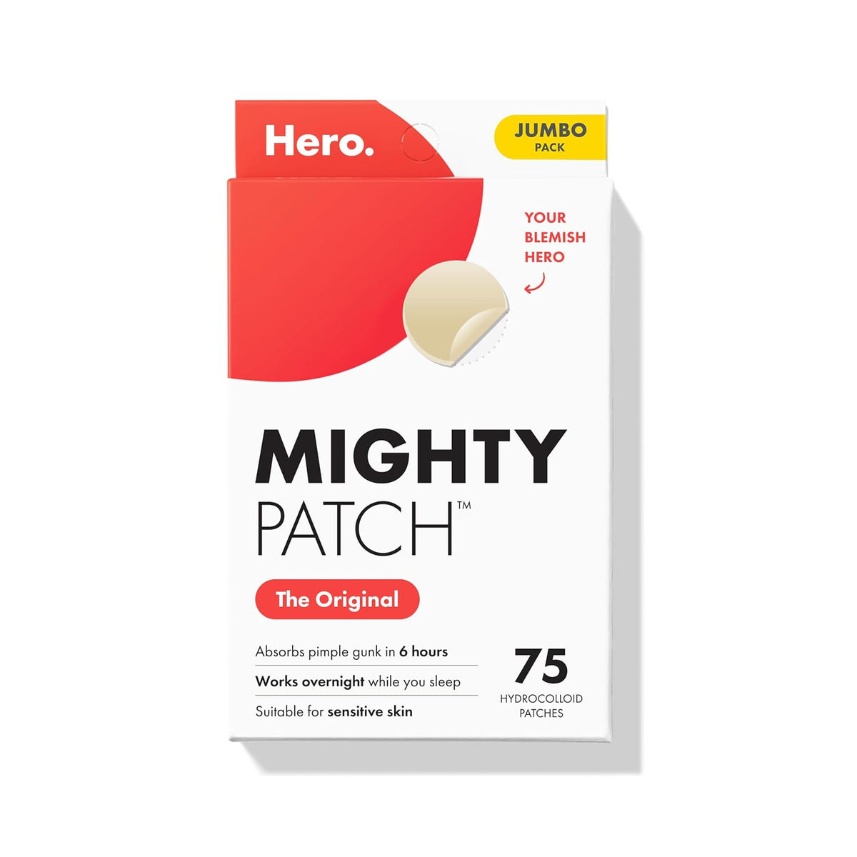 Mighty Patch Hero Cosmetics Original Nighttime Acne Pimple Patches, 36 Ct Father Jim Norris notebooks