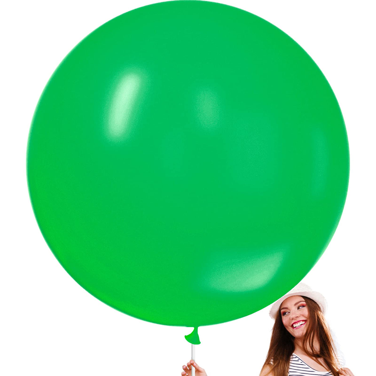 PartyWoo Assorted Colors Rainbow Balloons 50pcs Multicolor Colorful Color
