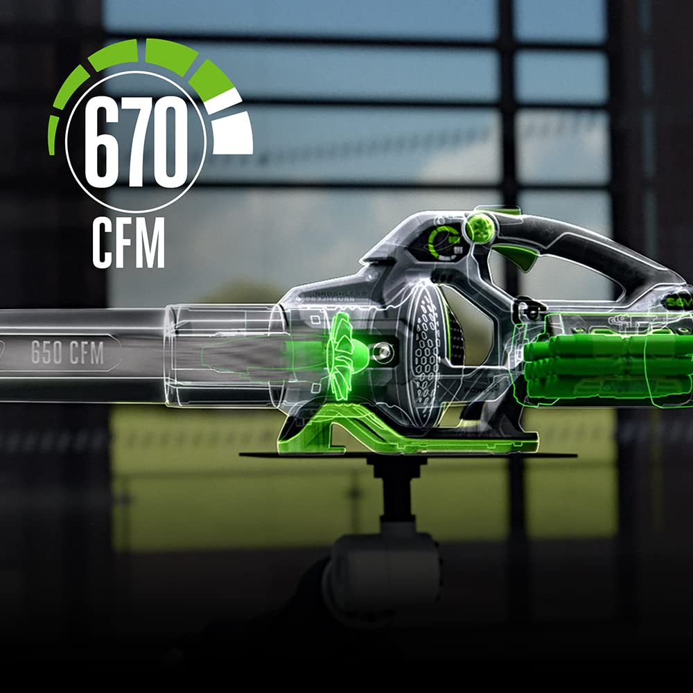 EGO POWER+ Cordless Electric Leaf Blower, 615 CFM, With Battery - LB6151 Father Jim Norris notebooks