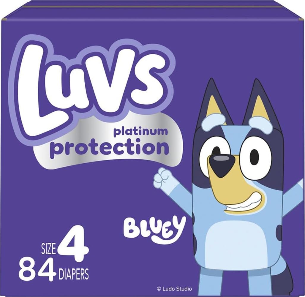 Luvs Platinum Protection Baby Diapers, Size S5 (20-37 lb), 172 Count