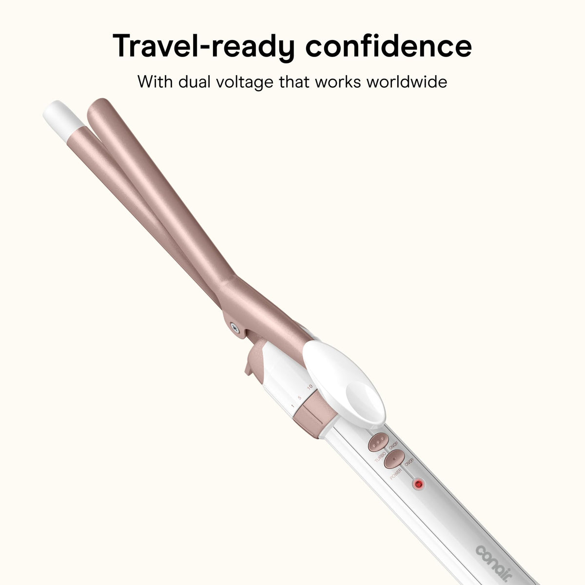 Conair Curling Iron, Double Ceramic, 1-in. Barrel, White/Rose Gold Father Jim Norris notebooks