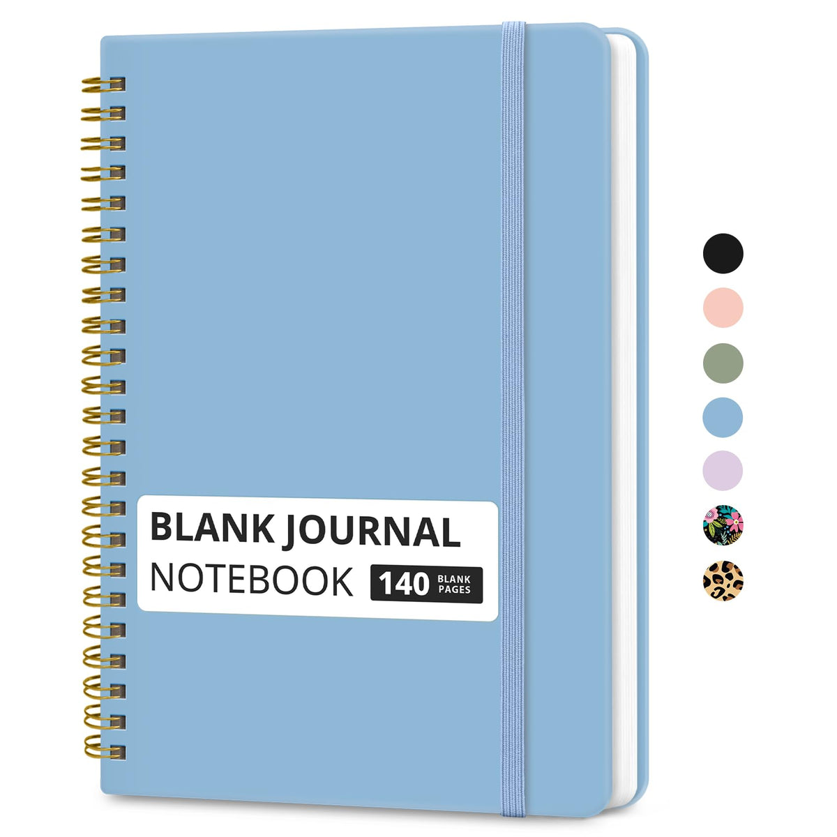 Taja Lined Spiral Notebook for Work, 5.7"x7.9" Spiral Journal College Ruled Father Jim Norris notebooks