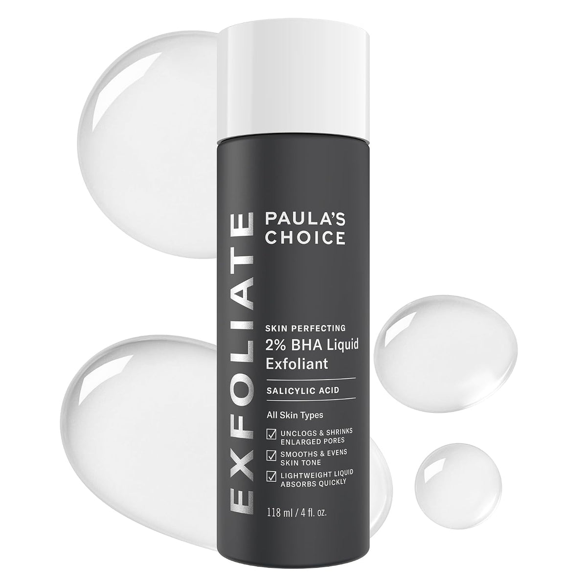 Paula's Choice SKIN PERFECTING 2% BHA Liquid Leave-On Exfoliant Father Jim Norris notebooks