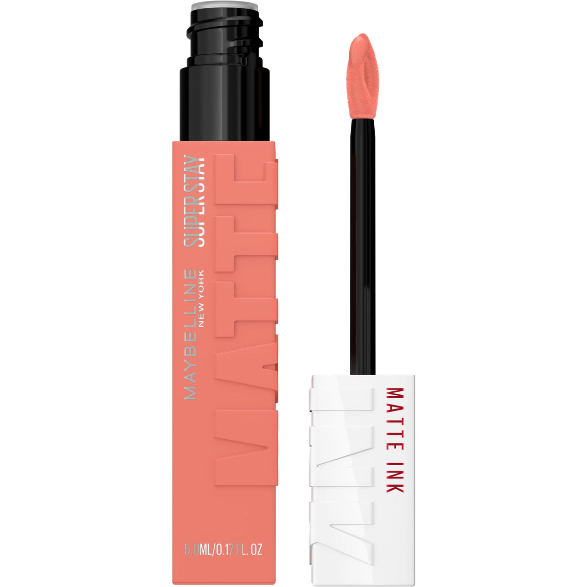 Maybelline Super Stay Matte Ink Liquid Lip Color, Moodmakers Lipstick Collection, Long Lasting, Transfer Proof Lip Makeup, Euphoric, 1 Count