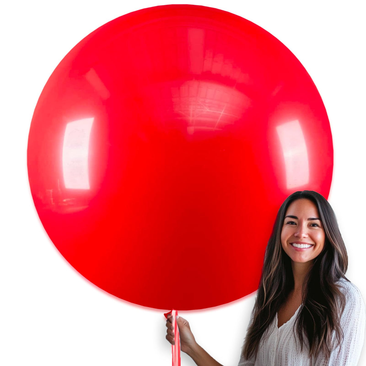 PartyWoo Assorted Colors Rainbow Balloons 50pcs Multicolor Colorful Color