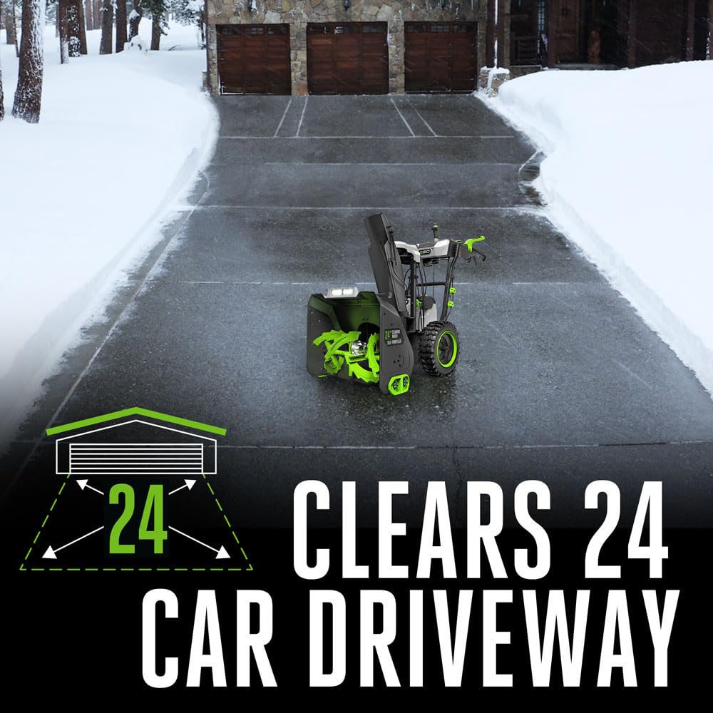 EGO Power+ 21" Electric Snow Blower, Gray/Black, Cordless Steel Auger, Includes (2) 56V 5.0Ah Batteries and Dual Port Charger, SNT2112 Father Jim Norris notebooks