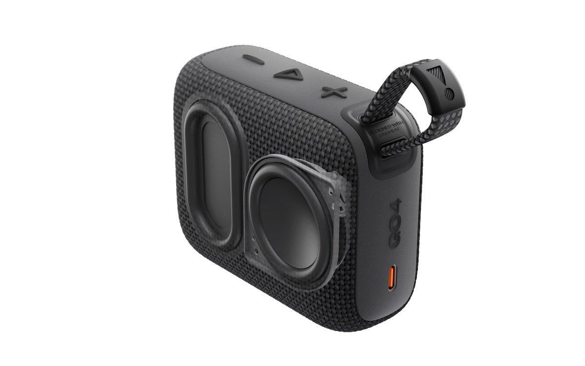 JBL Go 4 - Ultra-Portable, Waterproof and Dustproof Bluetooth Speaker, Big JBL Pro Sound with Punchy bass, 7-Hour Built-in Battery, Made in Part with Recycled Materials (Black) Father Jim Norris notebooks