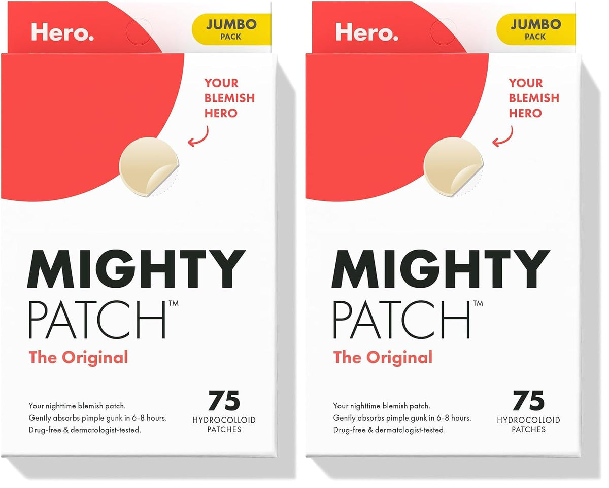 Mighty Patch Hero Cosmetics Original Nighttime Acne Pimple Patches, 36 Ct Father Jim Norris notebooks