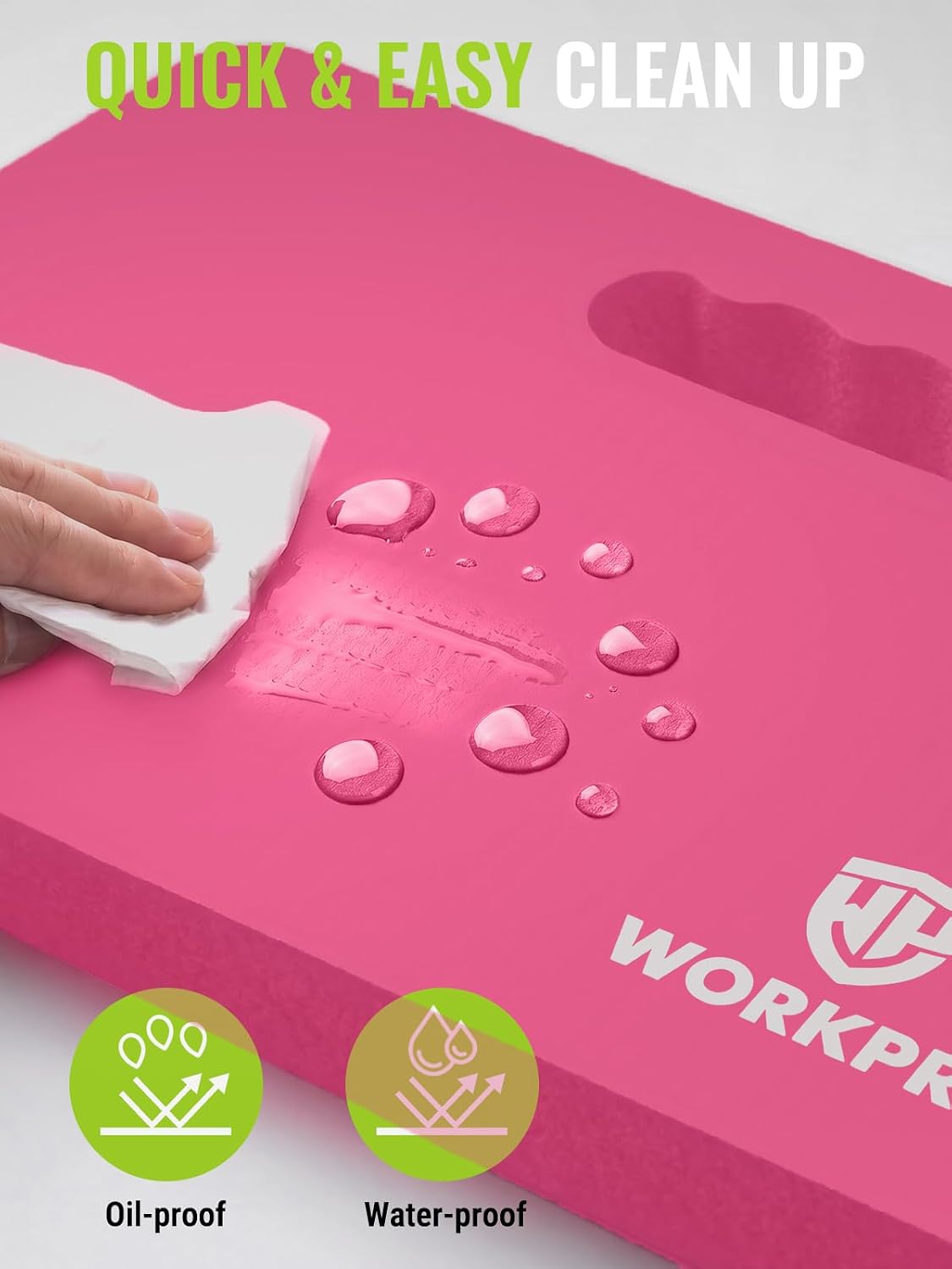 WORKPRO Extra Thick Kneeling Pad, Soft NBR Foam Cushioning for Knees Father Jim Norris notebooks
