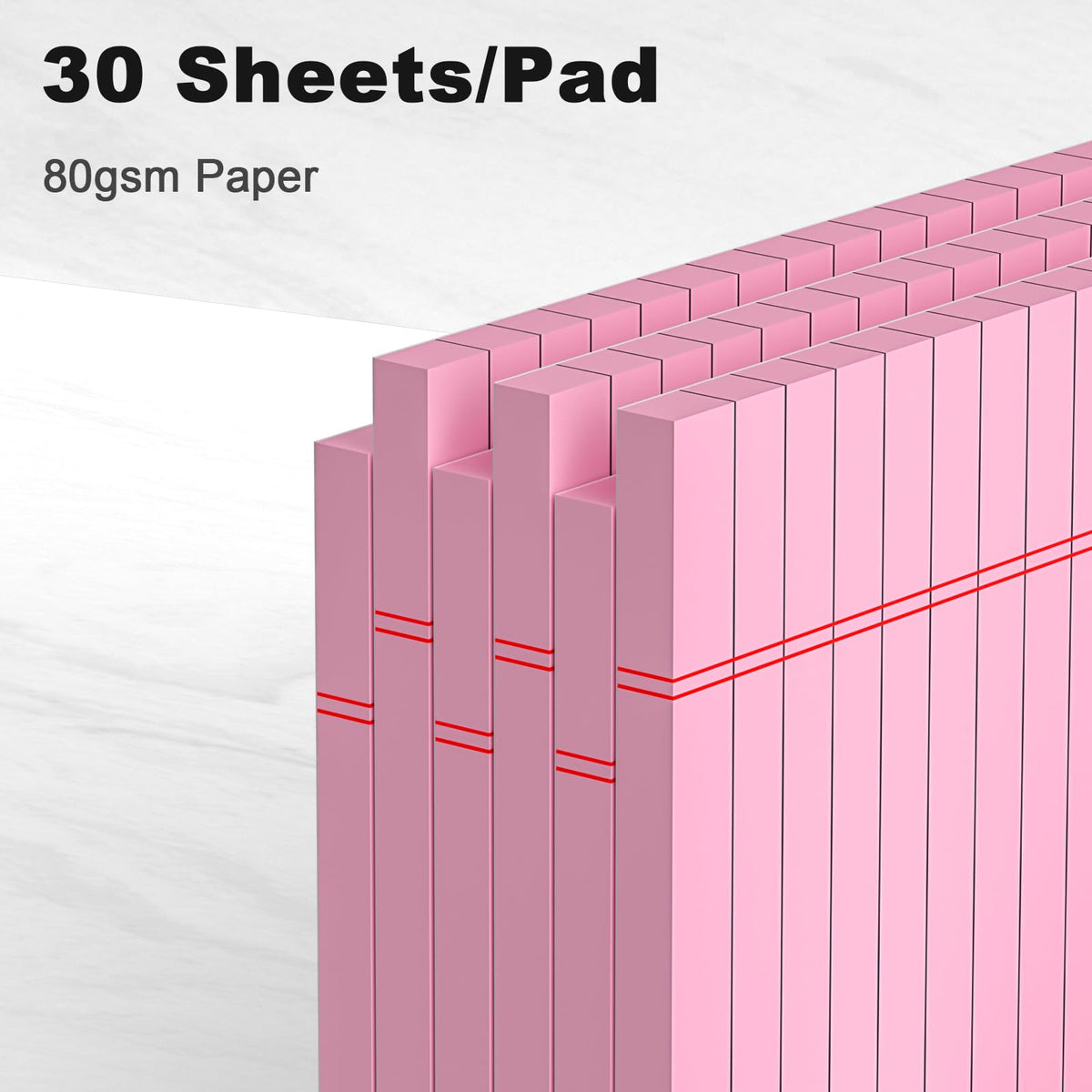 AILZFEI 6pcs Small Note Pad 5x8 College Ruled Legal Pads Paper Notepads 6 Pack Study Back Writing Pads 5 x 8 Legal Pads Perforated Narrow Ruled Pads of Paper White Father Jim Norris notebooks
