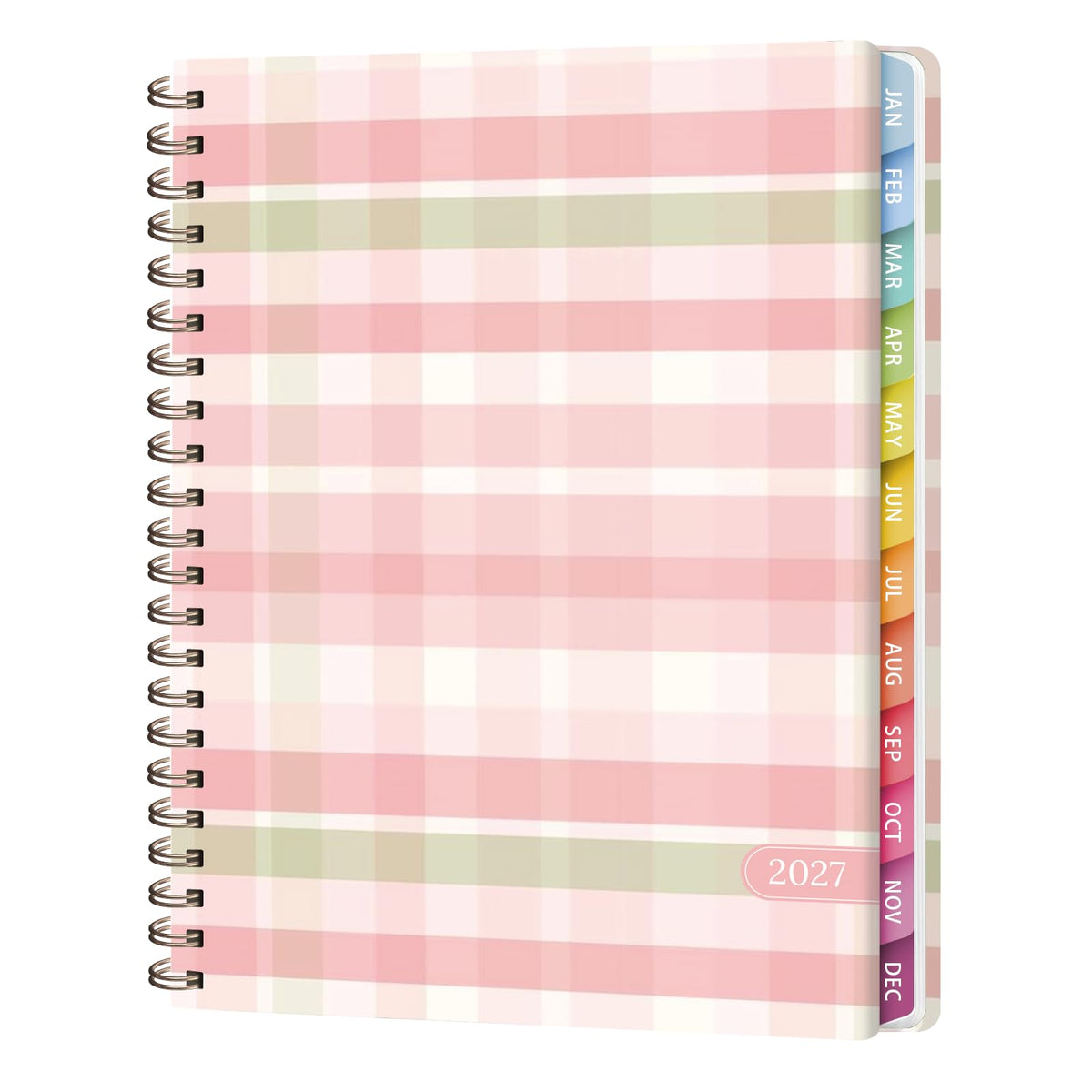 2027 Planner, Weekly and Monthly Calendar Planner Book, A5(6.3'' x 8.5'') Father Jim Norris notebooks