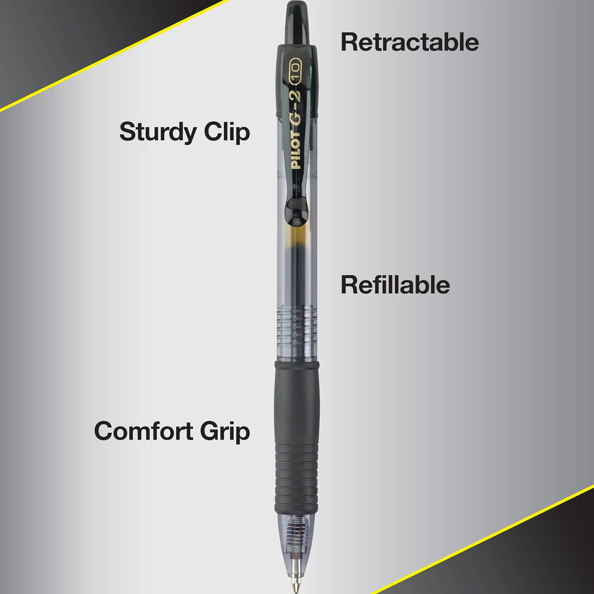 PILOT G2 Premium Gel Pens, Bold Point 1.0mm, Blue Ink, 12-Pack Father Jim Norris notebooks