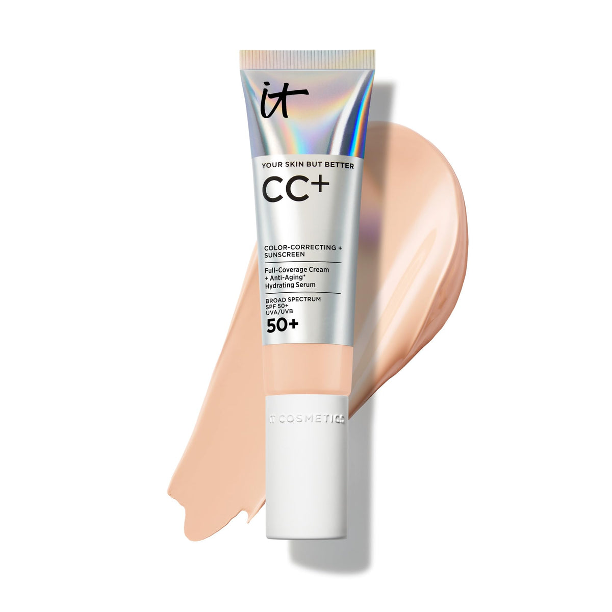 IT Cosmetics CC+ Cream with SPF 50+ Full Coverage Foundation Natural Finish Father Jim Norris notebooks