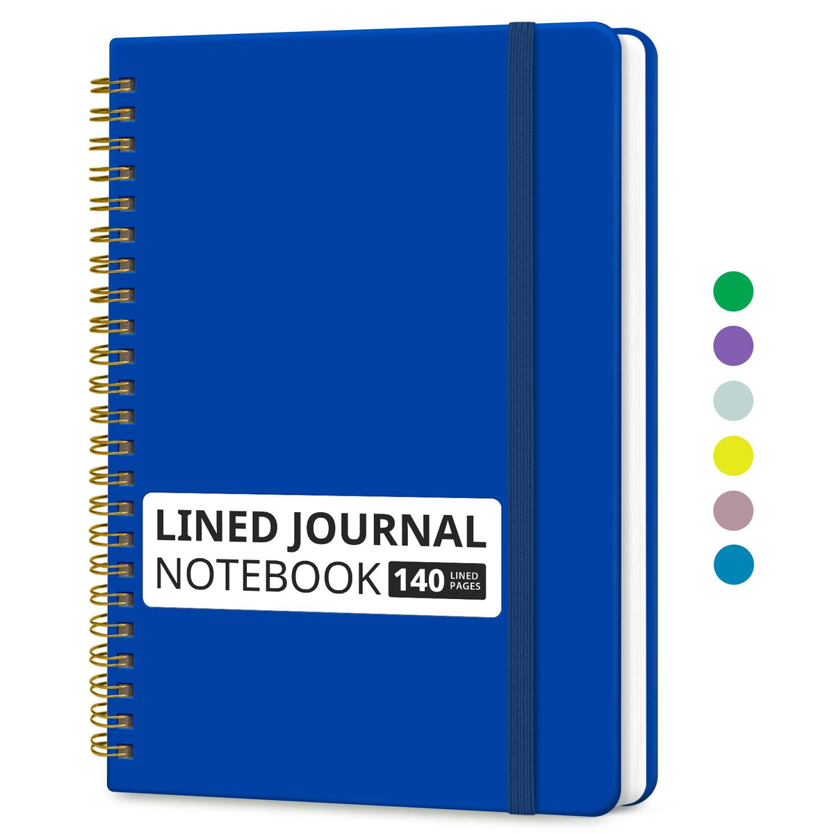Taja Lined Spiral Notebook for Work, 5.7"x7.9" Spiral Journal College Ruled Father Jim Norris notebooks