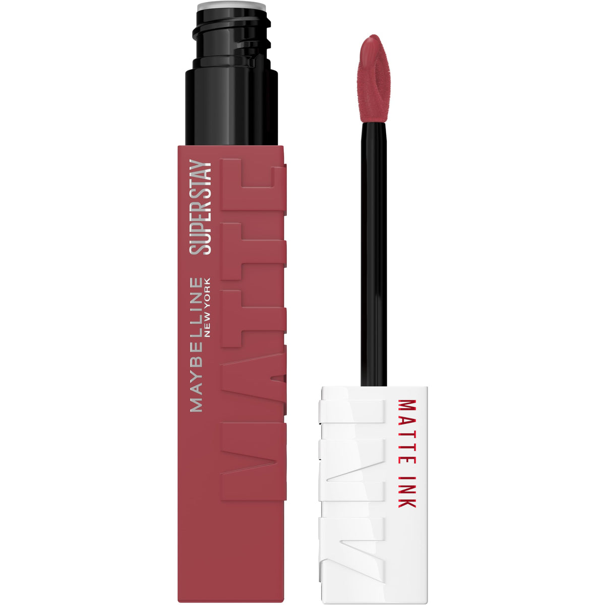 Maybelline Super Stay Matte Ink Liquid Lip Color, Moodmakers Lipstick Collection, Long Lasting, Transfer Proof Lip Makeup, Euphoric, 1 Count