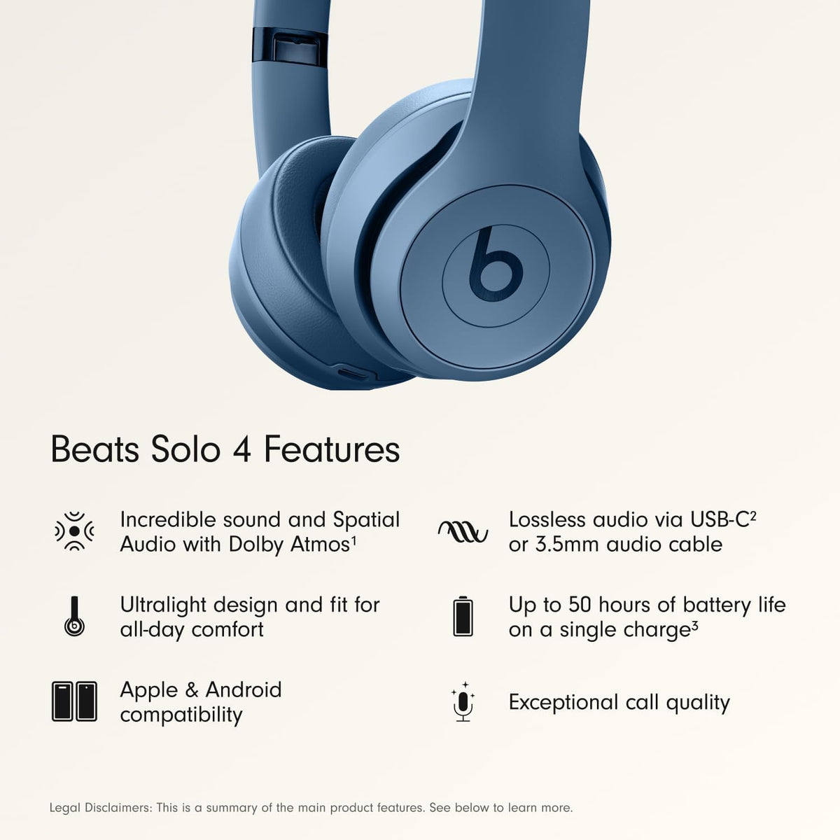 Beats Solo 4 - Wireless On-Ear Bluetooth Headphones, Up to 50-Hour Battery Life, Ultra-Lightweight Comfort, Powerful and Balanced Sound, Apple & Android Compatible - Matte Black Father Jim Norris notebooks
