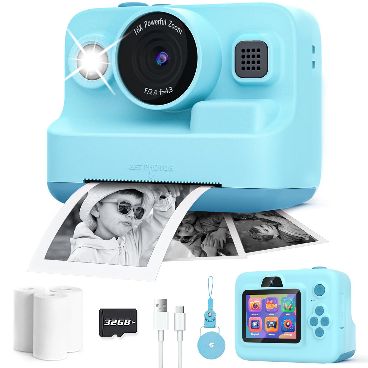Dylanto Kids Camera Instant Print,1080P Kids Instant Cameras that Print Photos,Christmas Birthday Gifts for Girls Age 3-12,Portable Toy for 3 4 5 6 7 8 9 10 Year Old Girls Boys Pink Father Jim Norris notebooks