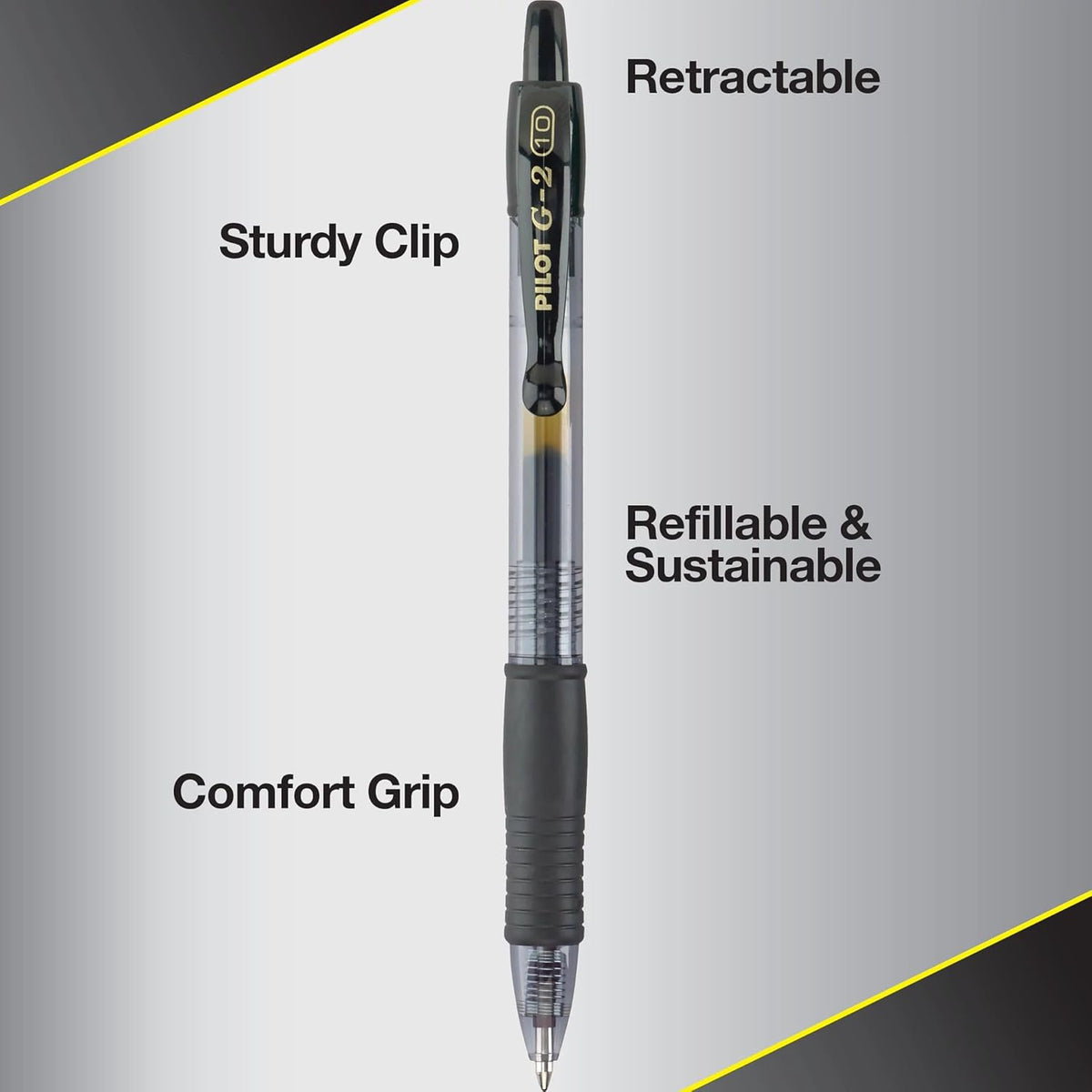 PILOT G2 Premium Gel Pens, Bold Point 1.0mm, Blue Ink, 12-Pack Father Jim Norris notebooks