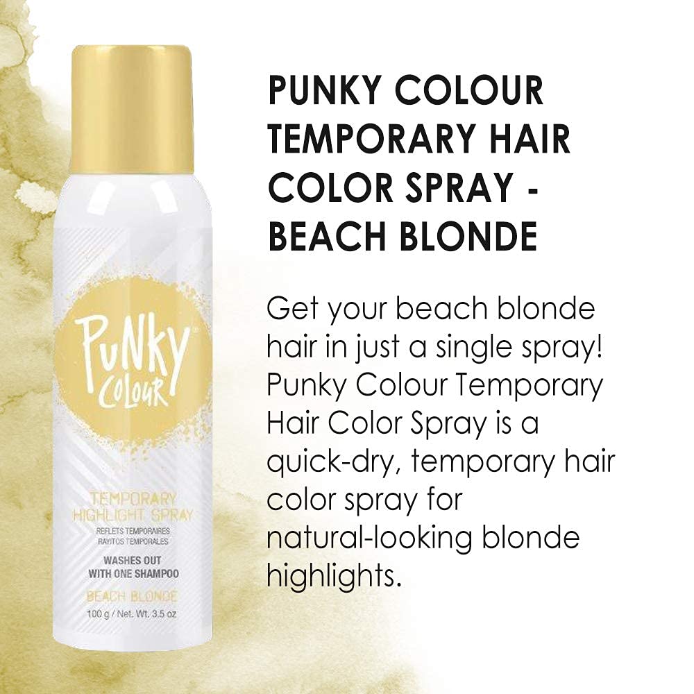 Punky Temporary Hair Color Spray Washes Out Tiger Orange, 3.5 oz, 1 Pack