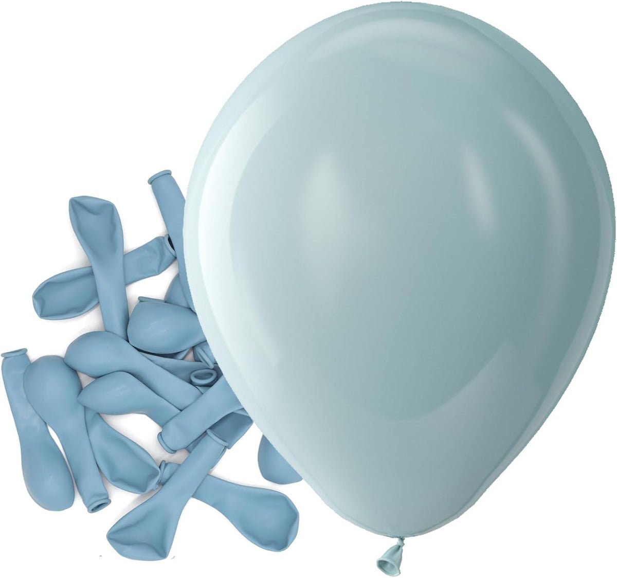 Bezente Assorted Latex Rainbow Balloons 100 Pack 12 inch